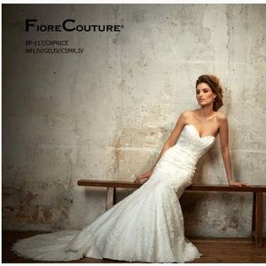 Fiore Couture Caprice Wedding Gown + Matching Veil
